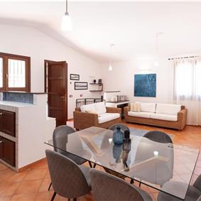 3 bedroom villa with pool and tennis court in Sicily, sleeps 6-8